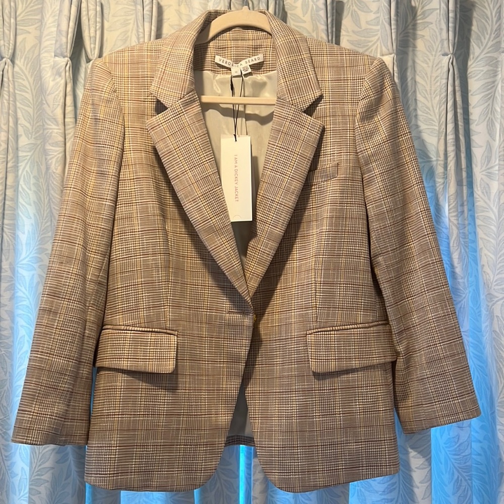 NWT Veronica Beard Blazer. Great FALL classic.